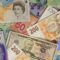 Currency hedging UK mortgage - foreign banknotes and exchange rates