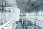 Expat mortgage job change - traveler at airport moving countries