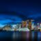 Expat mortgage Singapore - Marina Bay skyline at night
