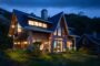 UK mortgage valuation overseas - house exterior being assessed for purchase