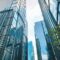 Commercial property investment UK - modern city business buildings