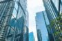 Commercial property investment UK - modern city business buildings