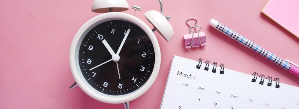 Interest-only mortgage term ending UK - calendar and clock planning