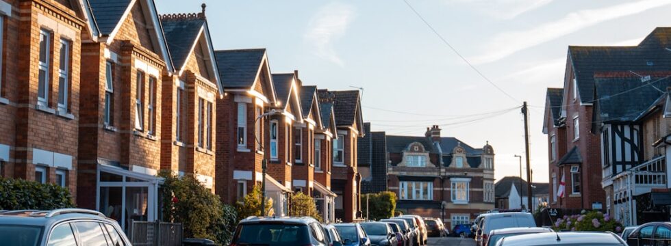 Portfolio Landlord Mortgage UK Portfolio landlord mortgage UK - row of residential street houses