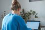 Self-employed buying a home UK - freelancer working laptop home office