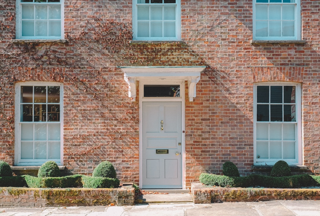 Buy to let mortgage - UK rental property front door