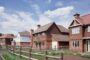 UK landlord portfolio restructuring - red brick residential houses row
