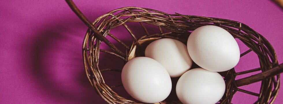 Concentrated Stock Position Risk Concentrated stock position risk - eggs in basket diversification concept