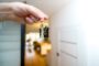 Practical completion retention development finance UK - new house key handover