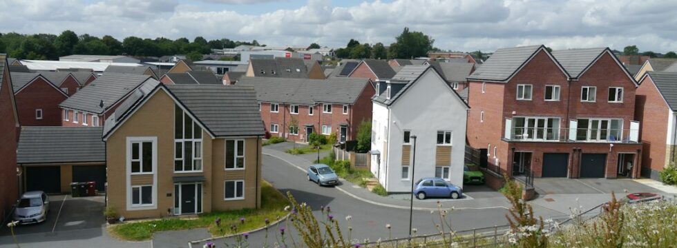 Section 106 Development Finance Section 106 affordable housing development finance UK - new build residential estate