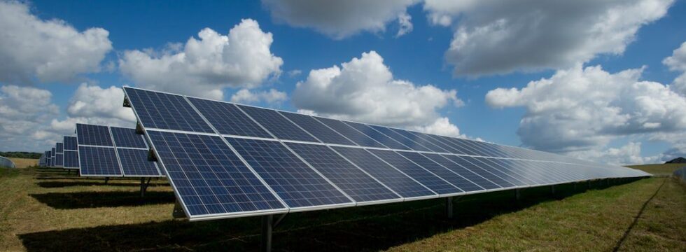 Sustainability Linked Commercial Loans Sustainability-linked commercial loans UK - solar panels green building