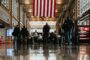US citizens living abroad UK mortgage - American flag airport