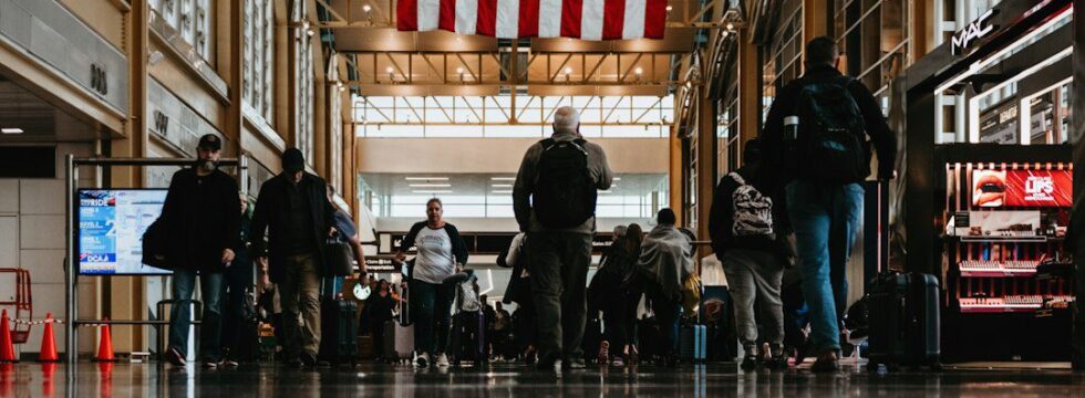 US Citizens UK Mortgage Pension US citizens living abroad UK mortgage - American flag airport